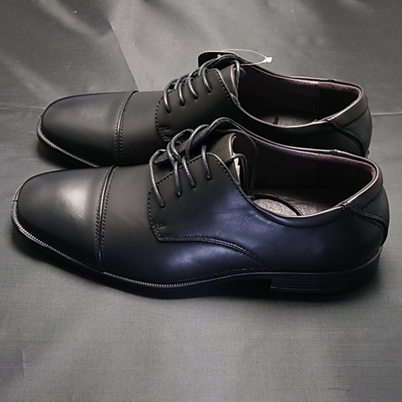 Vostey Milan Men's Dress Shoes Leather Casual Dress Shoes for Men Leather - Picture 3 of 6